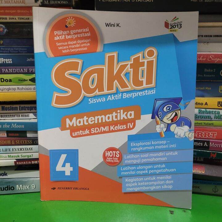 SAKTI MATEMATIKA KELAS 4 SD ERLANGGA BEKAS Lazada Indonesia