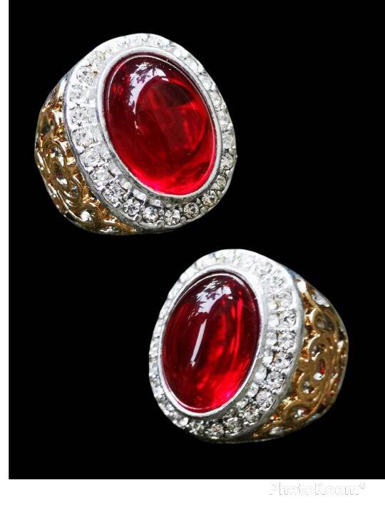 BATU AKIK CINCIN MERAH DELIMA SIAM BANGKOK SUPER MEWAH Lazada Indonesia