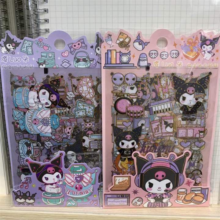 New Kuromi Sanrio Sticker Sheets Per Pack Lazada PH