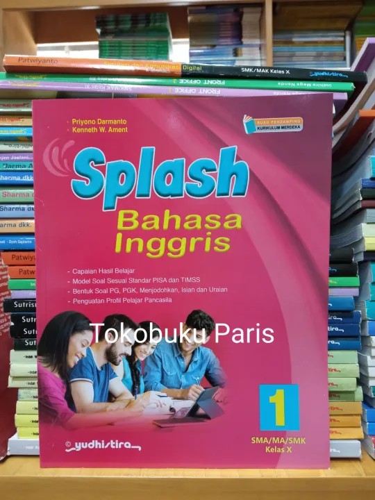 Ori Buku Kerja Splash Bahasa Inggris Sma Ma Kelas Kurikulum