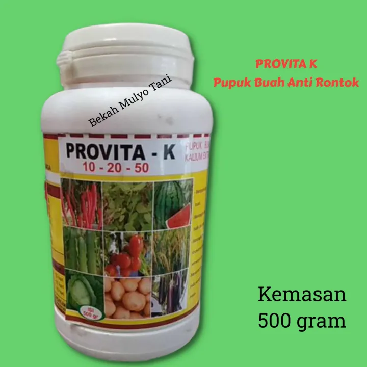 Pupuk PROVITA K 500 Gram NPK 10 20 50 Extra Kalium Nutrisi Perangsang