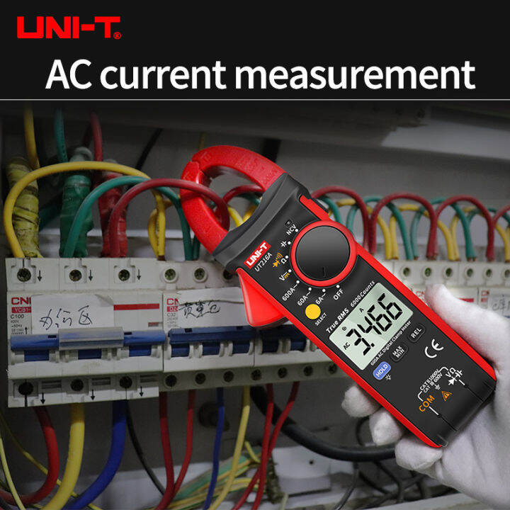 Uni T Digital Clamp Meter Measuring Multimeter Auto Range Resistance