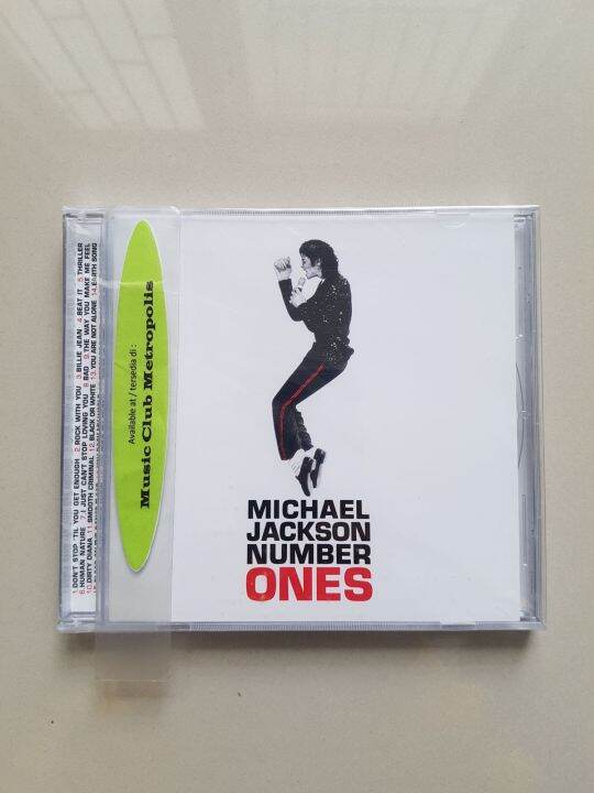 Cd Michael Jackson Number One Imported Lazada Indonesia