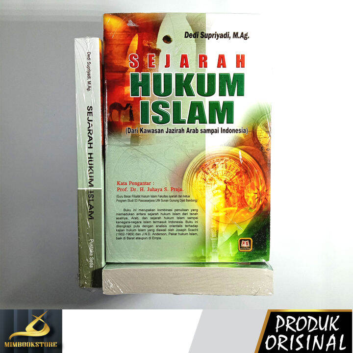 Buku Sejarah Hukum Islam Dedi Supriyadi M Ag Penerbit Pustaka