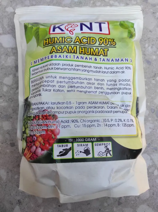 Humic Acid Asam Humat Gr Lazada Indonesia