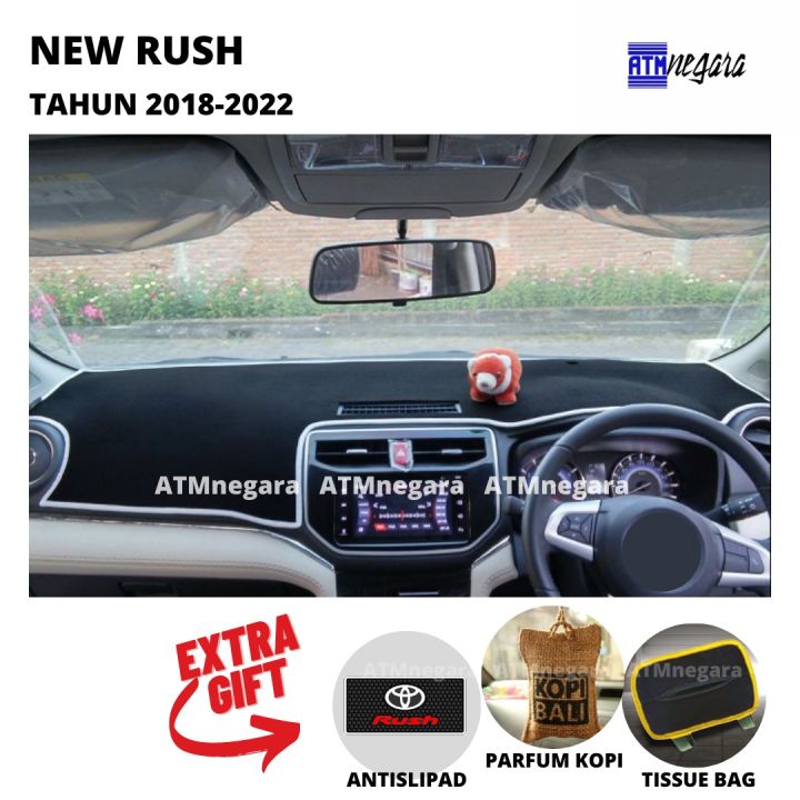 Cover Dashboard Mobil New Rush Pelindung Alas Dashboard Aksesoris Mobil