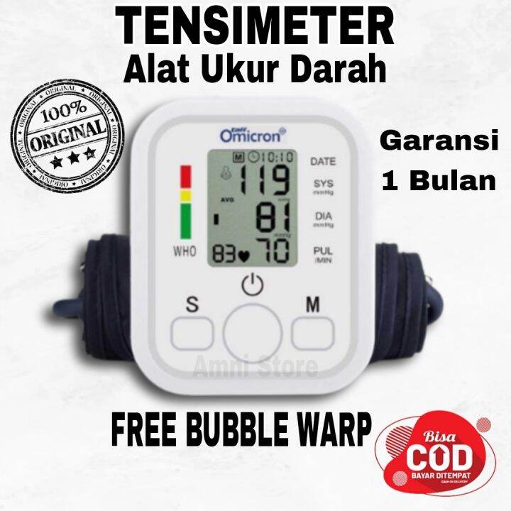 TENSIMETER DIGITAL AKURAT ALAT UKUR TENSI TEKANAN DARAH TERBAIK