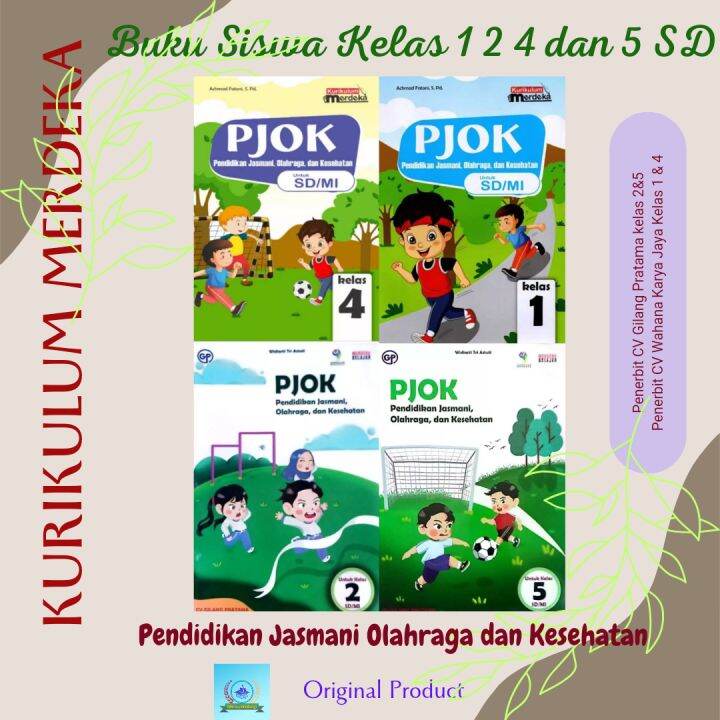 Buku Pjok Kurikulum Merdeka Kelas Dan Lazada Indonesia