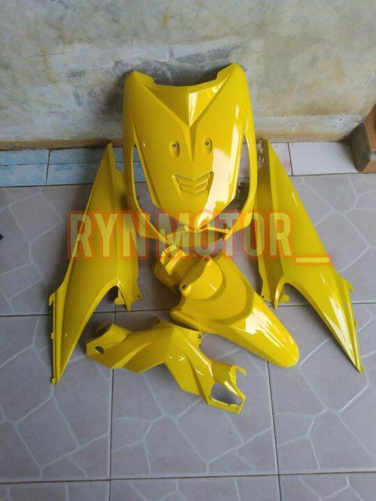 Cover Body Full Halus Honda Beat Karbu Kuning Lemon Kuning Glos