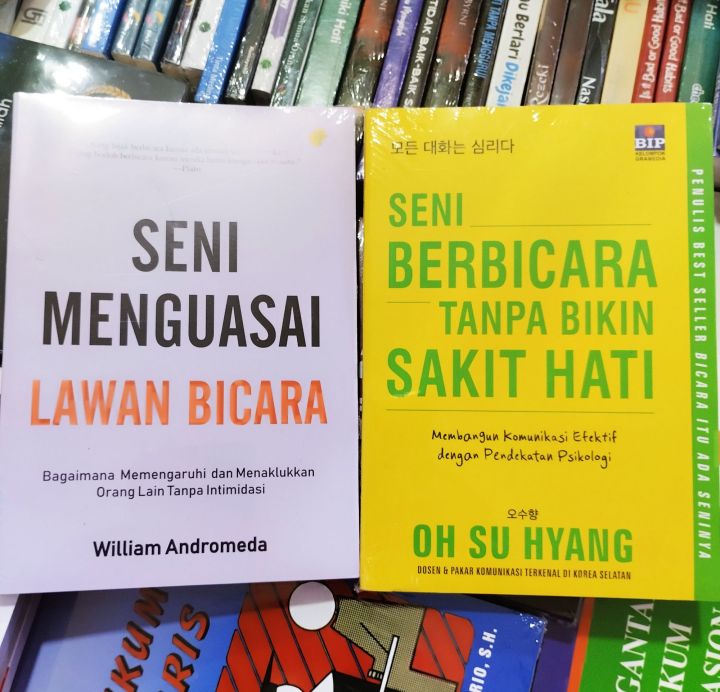 Paket Buku Seni Berbicara Tanpa Bikin Sakit Hati Seni Menguasai Lawan