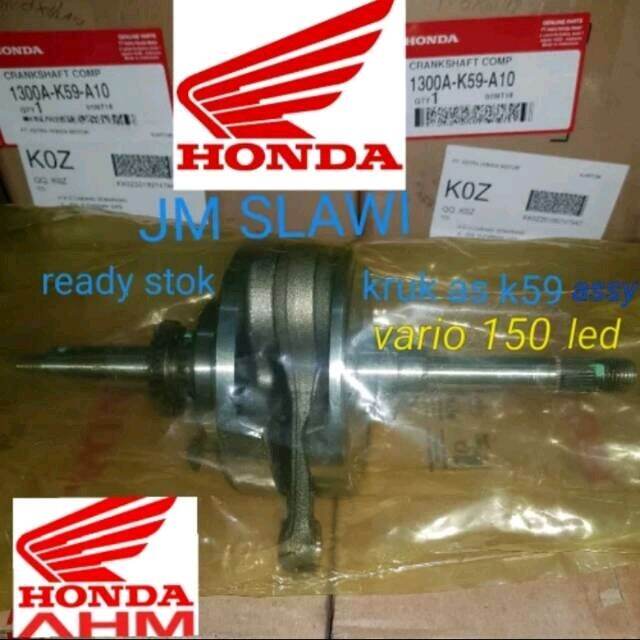 Crankshaft Atau Kruk As Assy Vario 150 N 125 Led Asli Ahm 1300A K59 A10