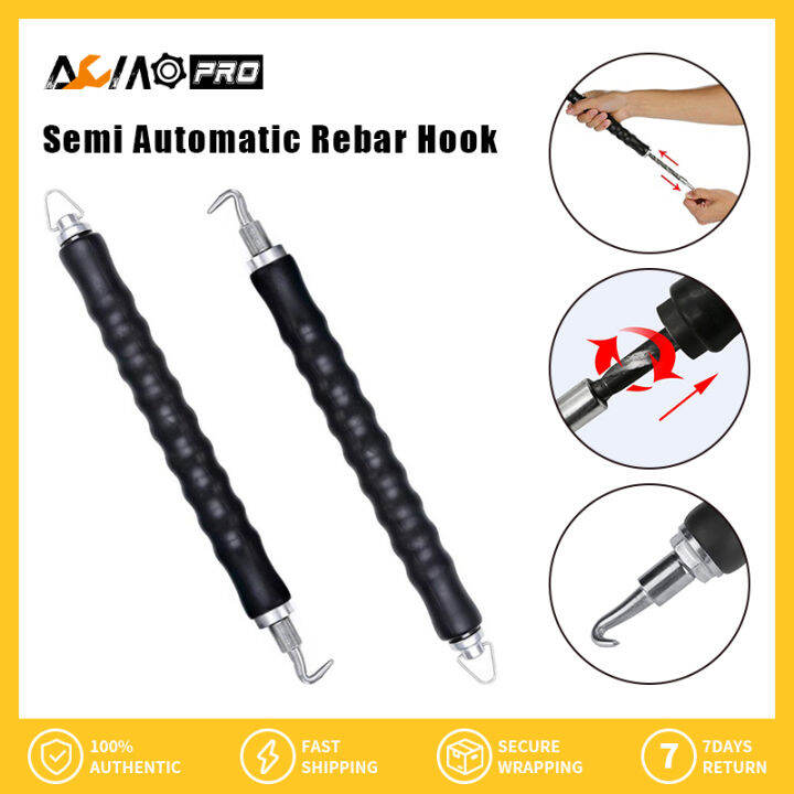 Aumopro Rebar Hook Rebar Tie Wire Twister Concrete Metal Wire Twisting