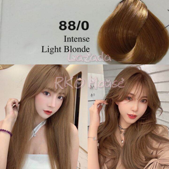 Intense Light Blonde Saloon Professional Hair Color Dye Cream Hair