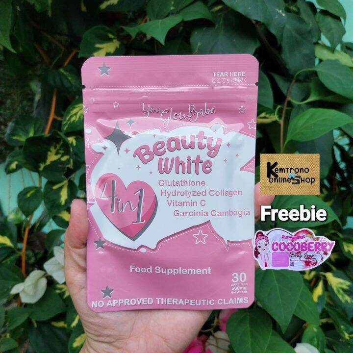 You Glow Babe Beauty White 4 In 1 Glutathione Lazada PH