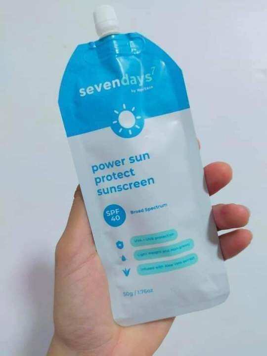 SEVENDAYS Power Sun Protect Sunscreen SPF40 50G Big Version Sevendays