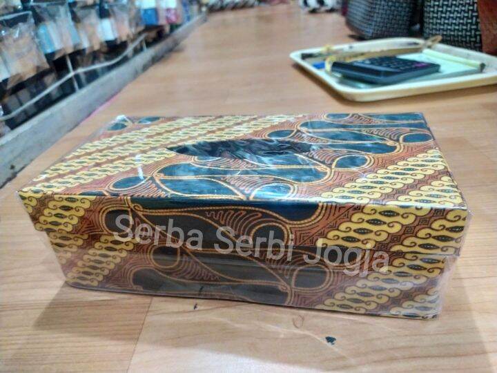 Box Tissue Batik Kotak Tisu Batik Tempat Tisu Batik Wadah Tisu