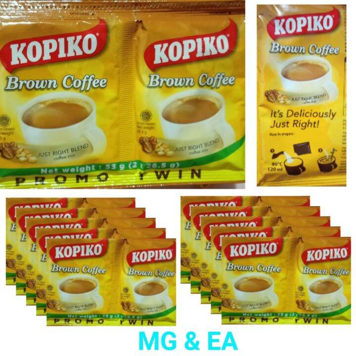 Kopiko Brown Coffee 530g Twin Pack 53g In Every Twin Pack 10 X 53g