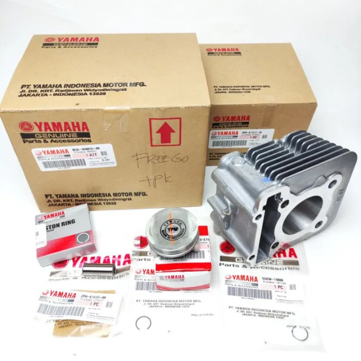 BLOK SEHER PISTON KIT YAMAHA FREEGO MIO M3 SOUL GT 125 LED B5D