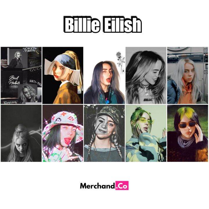 Pcs A Poster Dinding Aesthetic Billie Eilish Poster Mini