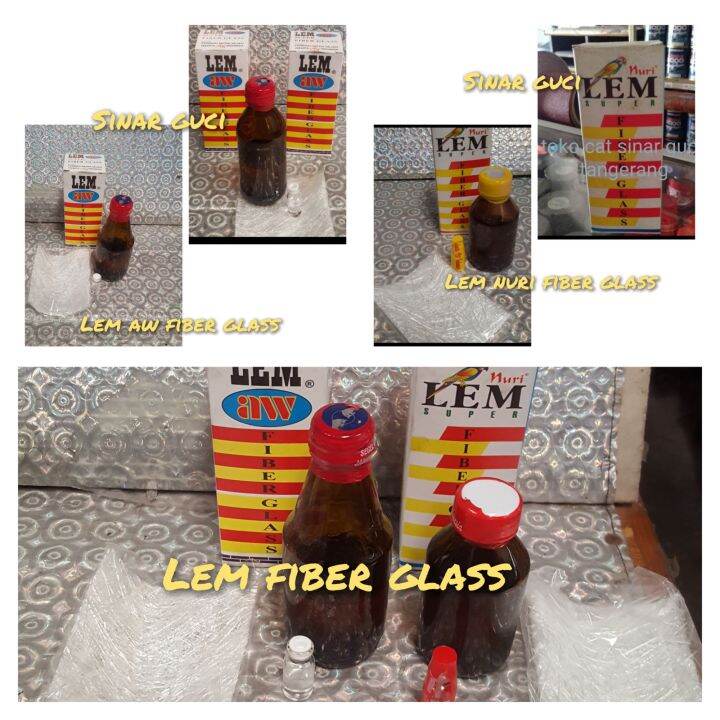 Lem Fiber Nuri Glass Lem Serba Guna Lazada Indonesia