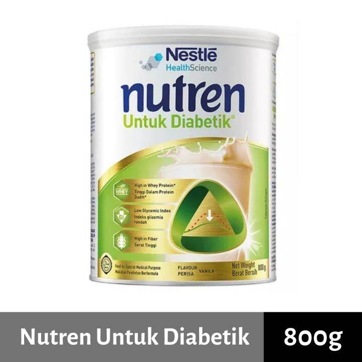 Nestle Nutren Untuk Diabetik Vanilla G Lazada