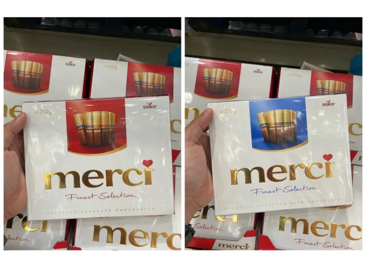 Merci Finest Selection Chocolate Red And Blue Grams Lazada Ph