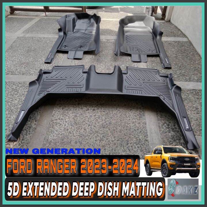 FORD RANGER 2023 2024 5D DEEP DISH MATTING Lazada PH