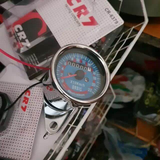 Indikator Speedo Meter Spido Jarum Universal Untuk Mobil Dan Motor