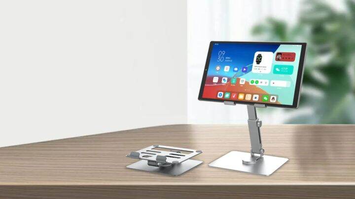 TRIPLEDI TD136 Stand IPad Holder Tablet Aluminium Dudukan Tab Desktop