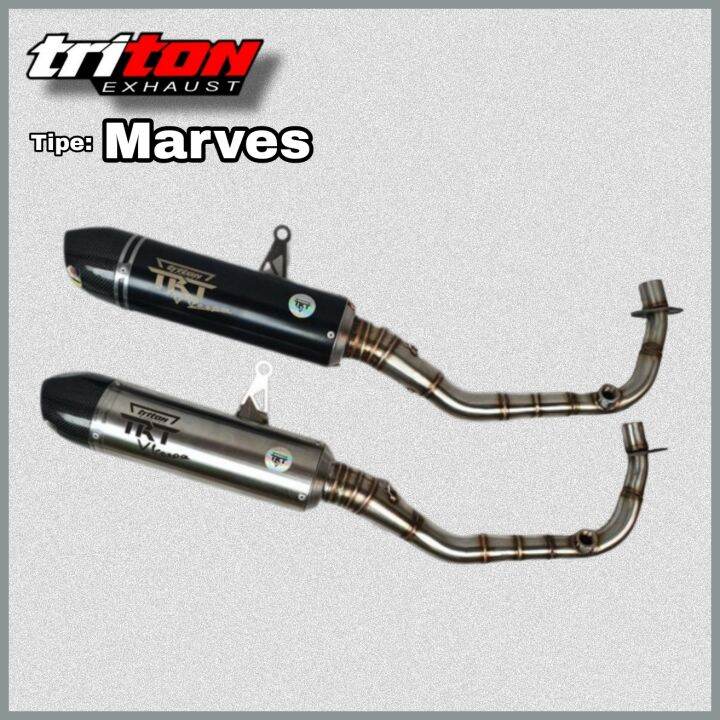 Triton Exhaust Knalpot Racing Vespa Matic Vespa Sprint Vespa