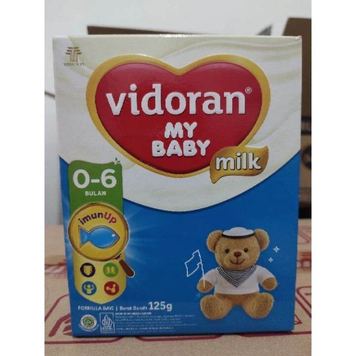 Vidoran My Baby Susu Formula Bayi 06 Bulan 125g Vidoran 612 Bulan