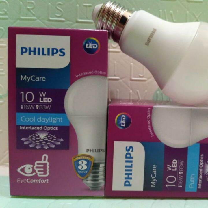 Led Philips Watt Nyala Putih Sni Lazada Indonesia