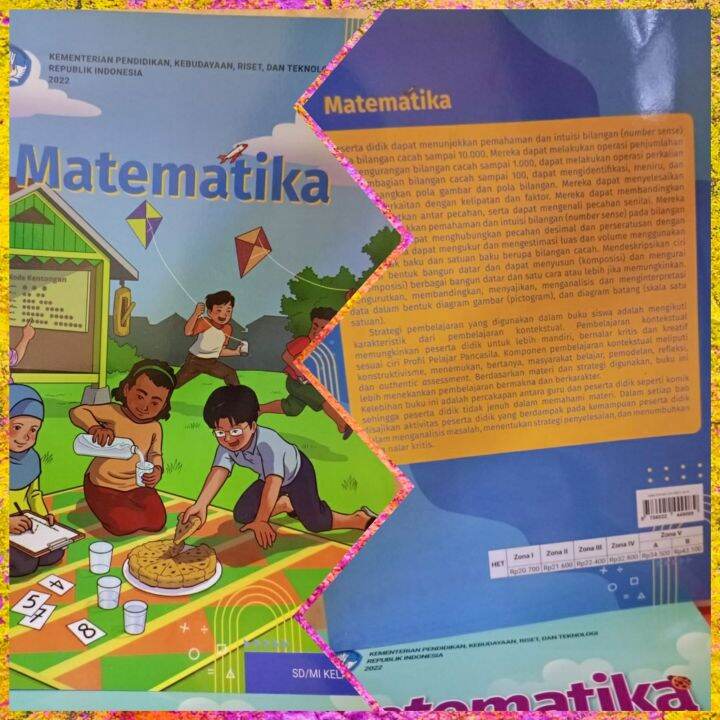 Buku Matematika Kurikulum Merdeka Untuk Sd Mi Kls Diknas Lazada