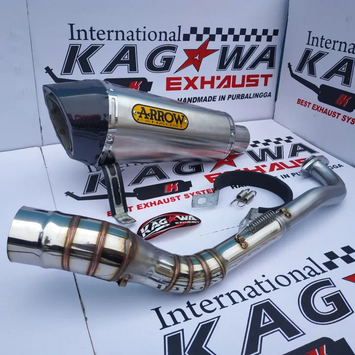 Knalpot Arrow Special Part Fullset Nmax Aerox Pcx Beat Scoopy Mio Adv