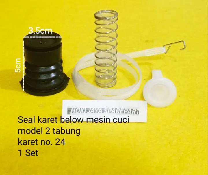 1 SET Seal Karet Pembuangan Mesin Cuci Polytron 2 Tabung Lazada Indonesia