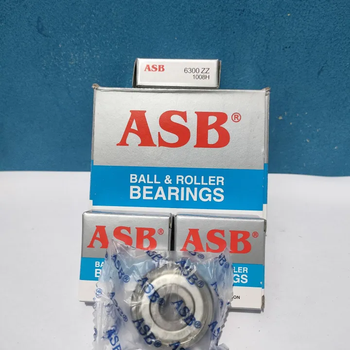 Bearing Kelahar Laher Lahar Bering 6300ZZ 6300 Merk ASB Kelahar Bearing