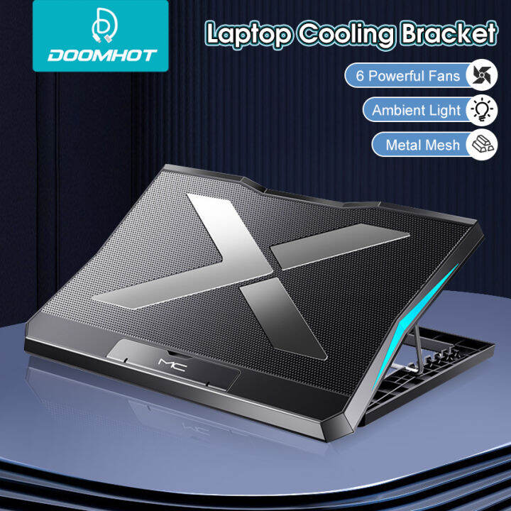 Doomhot Gaming Laptop Cooler Laptop Cooler Fan Cooling Pad Laptop