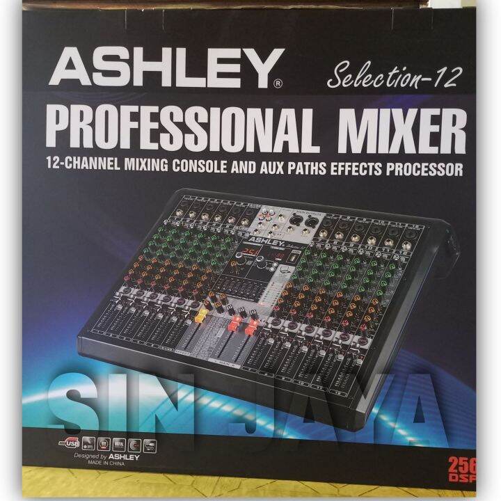 Mixer Ashley Selection 12 Original 12 Channel Lazada Indonesia