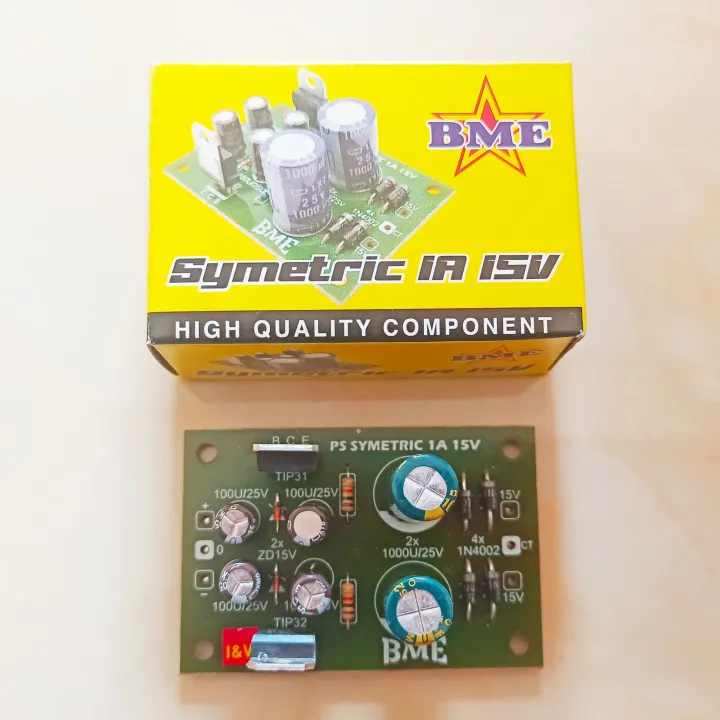 Kit Power Supply Simetris 15 Volt CT 1A BME Lazada Indonesia