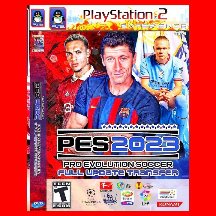 TERBARU TERLARIS KASET PS2 GAME PES 2022 ALL TRANFER PEMAIN TERLENGKAP