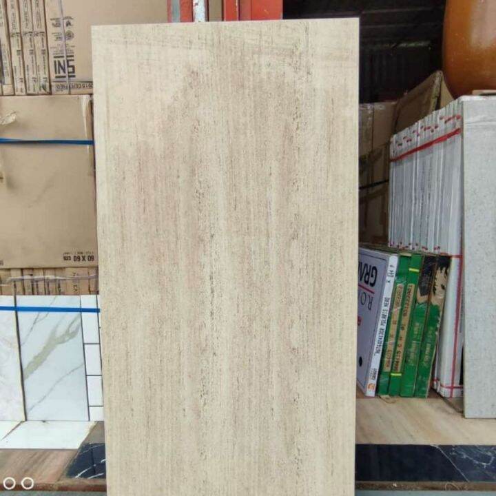 Granit Lantai 60x120 Travertine Beige Textur Glosy By Sun Power