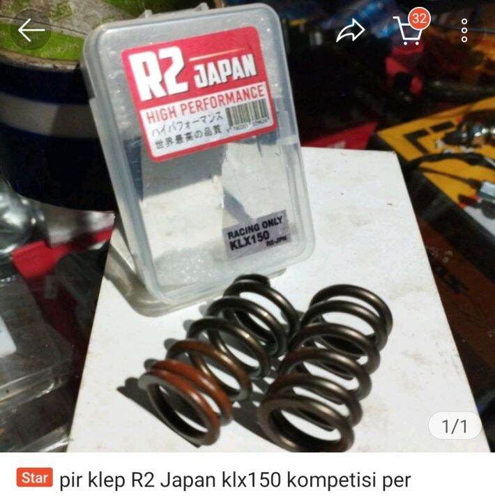 Per Klep R Japan Klx Pir Kompetisi Racing Use Only Lazada Indonesia