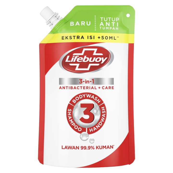 Lifebuoy In Body Wash Shampoo Handwash Ml Lazada Indonesia