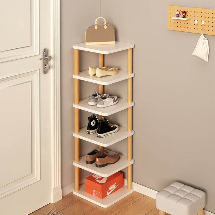 Shoe Rack Simple Door Shoe Rack New Homehold Popular Small Narrow