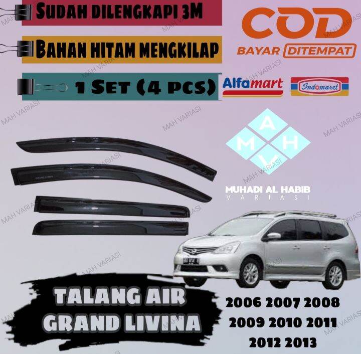 TALANG AIR GRAND LIVINA MODEL SLIM TAHUN 2006 2013 MODEL SLIM 4 PINTU