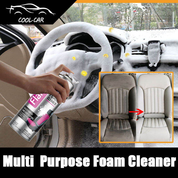 Flamingo Car Interior Cleaner 650ml Foam Cleaner Spray For Car Multi