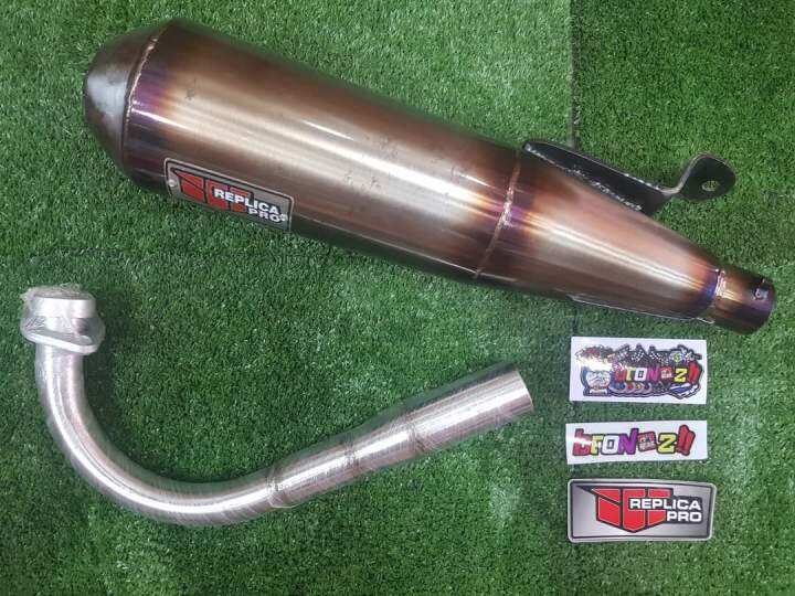 Replicapro Exhaust Pipe Conical Decibel Killer Rat Look Mio Cc