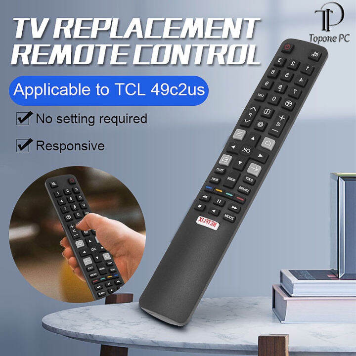 Tcl Smart Tv Universal Remote Control Rc N For Tcl Smart Tv Netflix