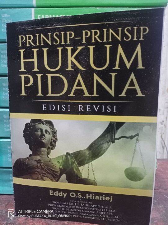 Prinsip Prinsip Hukum Pidana Edisi Revisi Eddy Lazada Indonesia