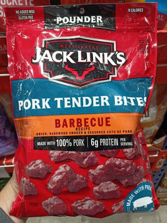 Jack Link S Pork Tender Bites Barbeque 454grams Lazada PH